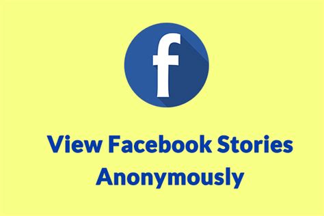 Mar 22, 2018 · Watch story anonymously on Facebook. Now about Facebook, to hide your view on Facebook stories here is what you need to do. Open the app; Refresh the app so that all the stories are completely loaded; Leave the app once they are all loaded; Turn off the wifi and cellular data; Enter the app again; Tap on the story and watch it; Exit the app ... 